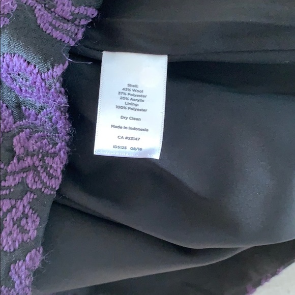 🌺TALBOTS WOMAN BROCADE SKIRT🌺 - Picture 5 of 5